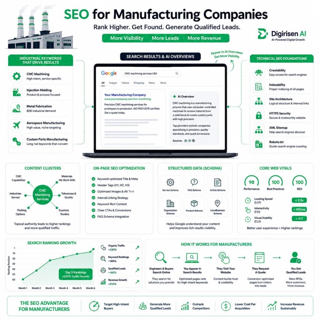 SEO For Manufacturing Companies